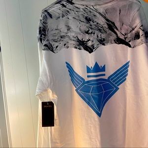 Jewel H for men size XL color white and blue buy it today and get free delivery